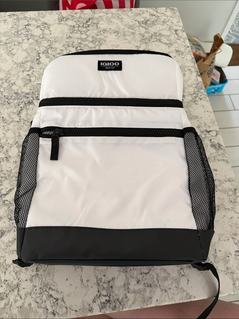 Igloo Maddox Backpack Cooler (White) (NWT)